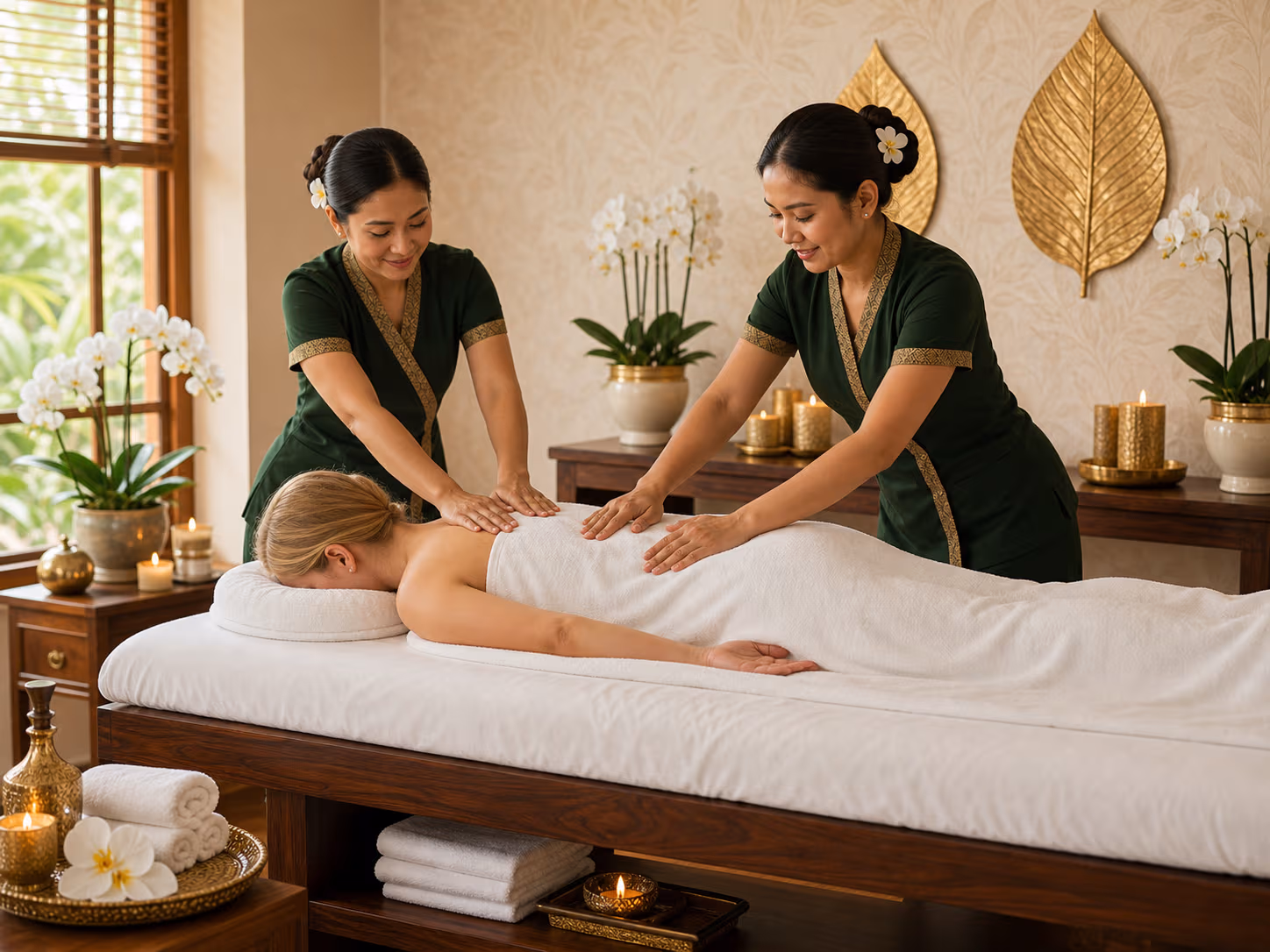 Four Hands Massage